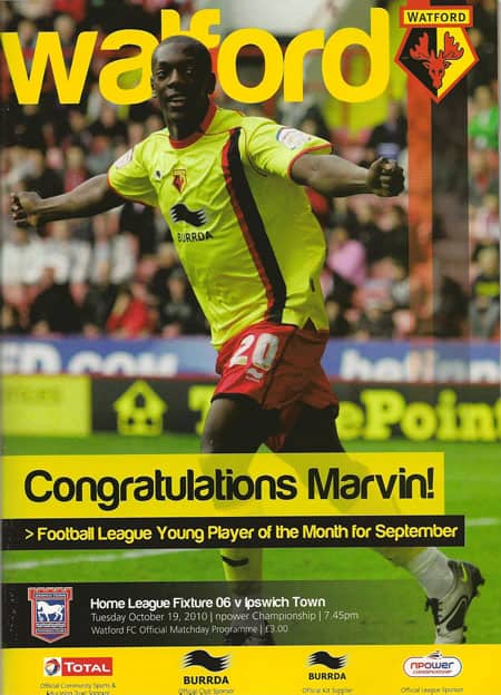 Watford FC v Ipswich Town FC